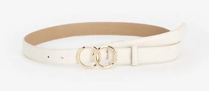 ✨EXPRESS Skinny Double O-Ring Sz Small Belt✨