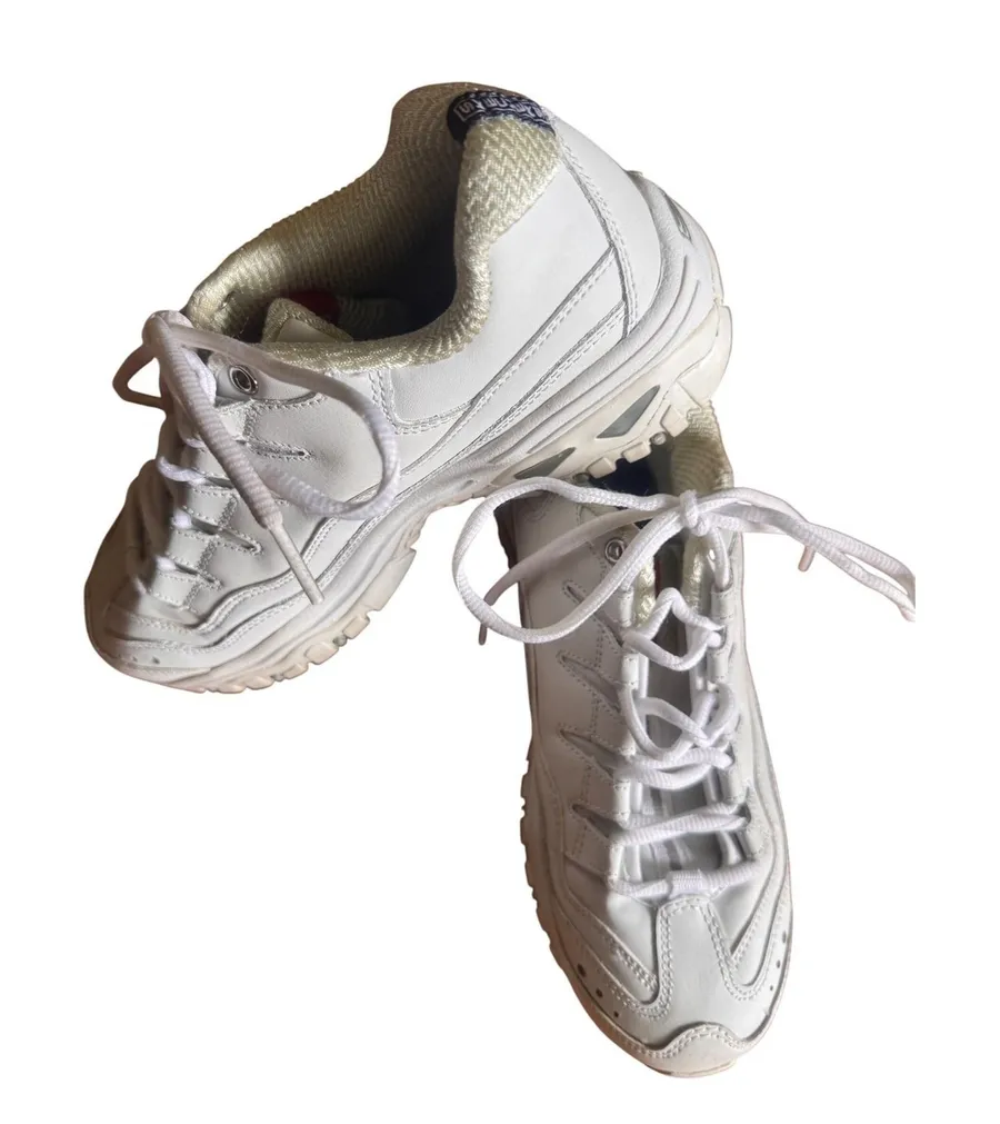Skechers Sport Energy White Chunky Dad Sneakers Womens 8 WML Retro Y2K