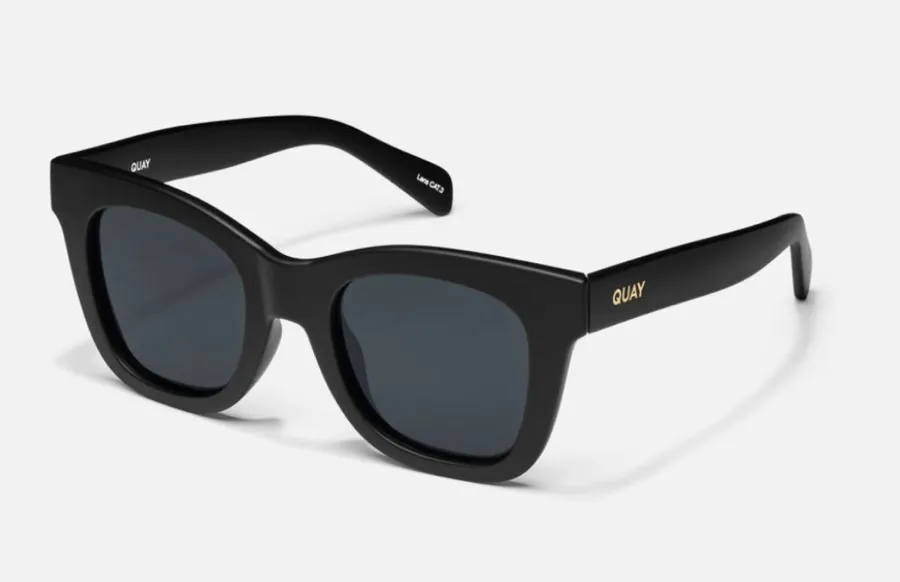 Quay After Hours Matte Black Sunglasses