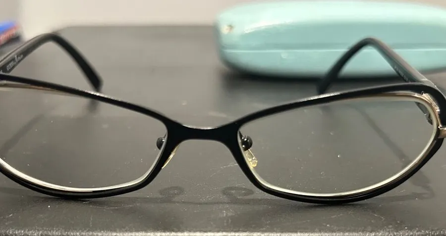 Guess by Marciano Black Glasses Sleek Design Frames and case Only