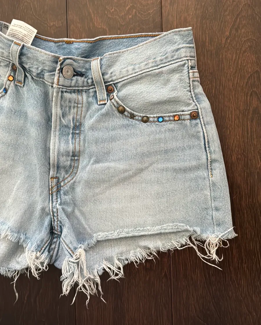 Levi’s Embellished Shorts