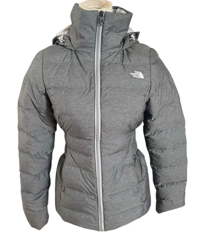 The North Face W Gotham Jacket II Gray XS NWOT * no faux fur