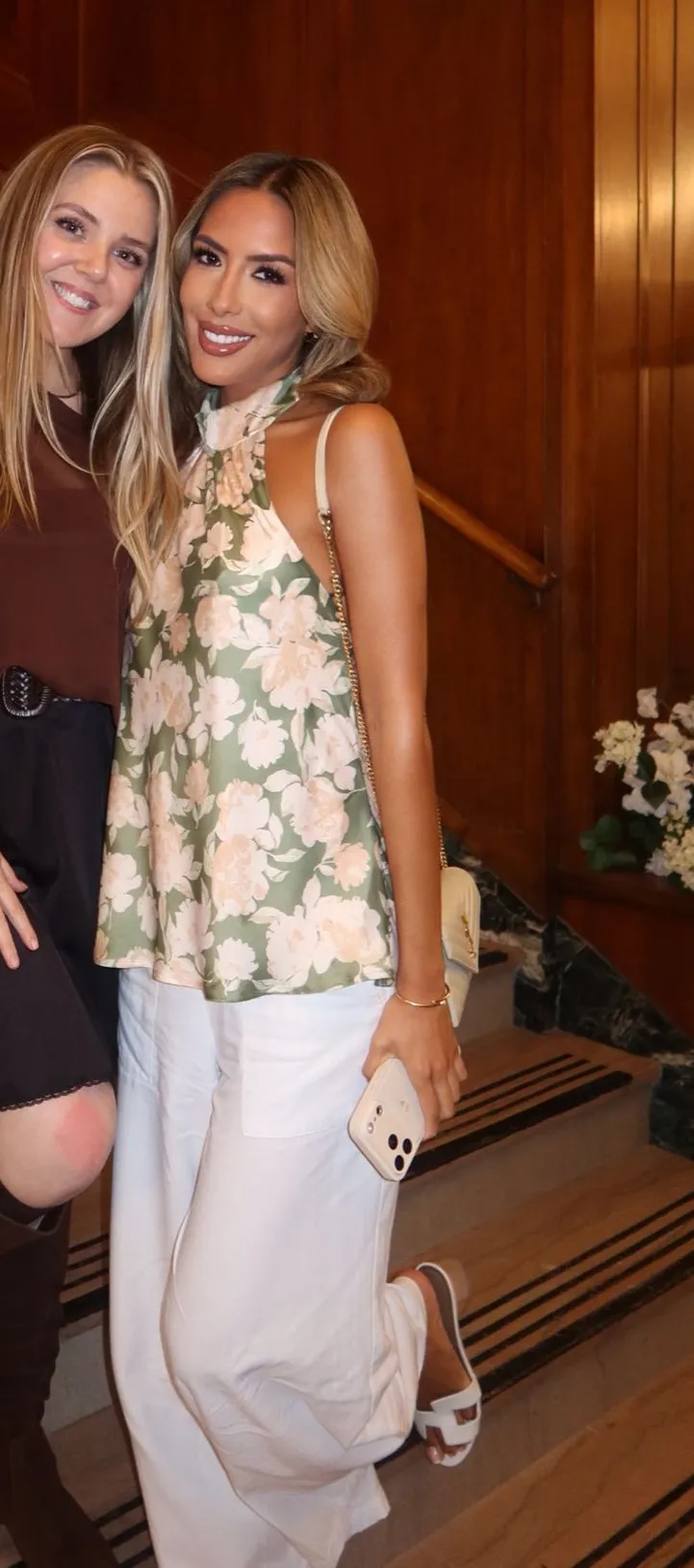 Boutique Floral Top Tank