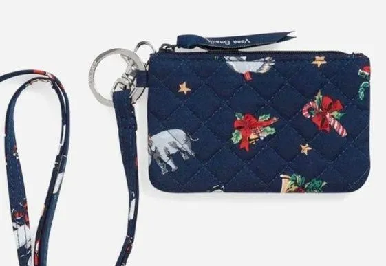 Vera Bradley Zip ID Lanyard - #58