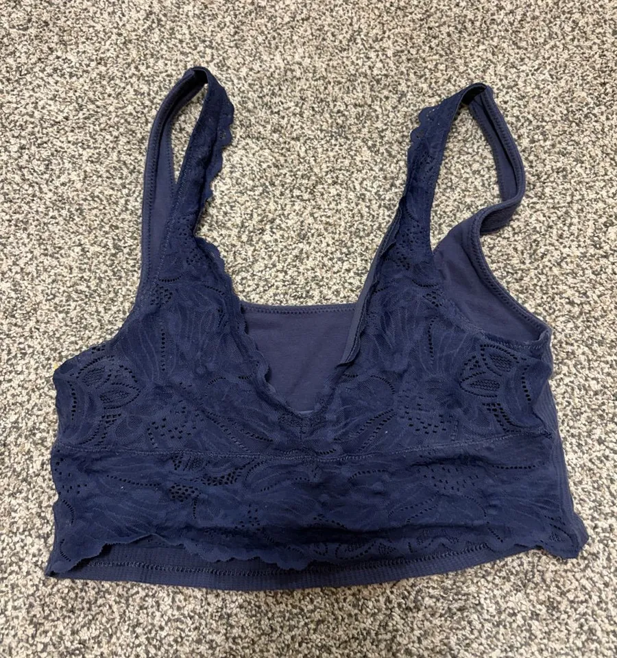aerie Navy Lace Bralette