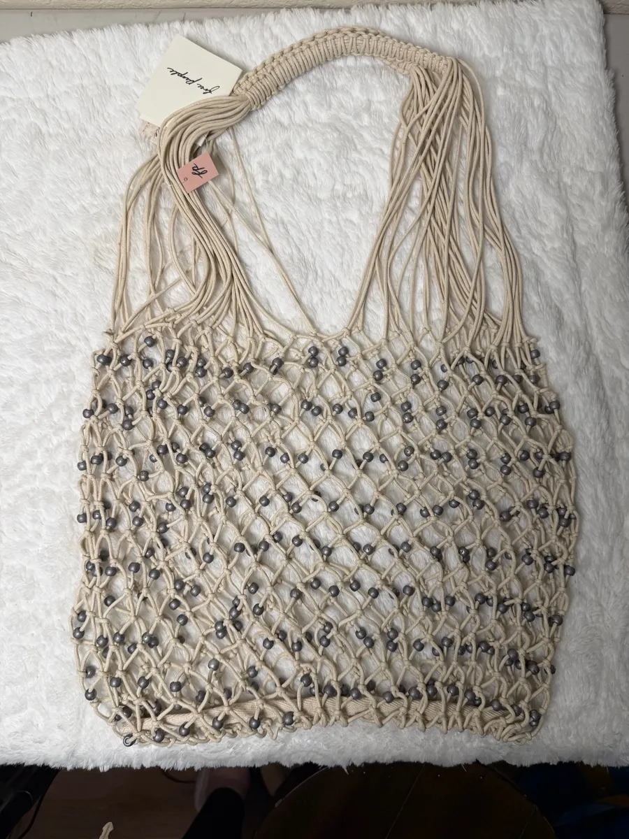 Free People wishing Well beaded bag