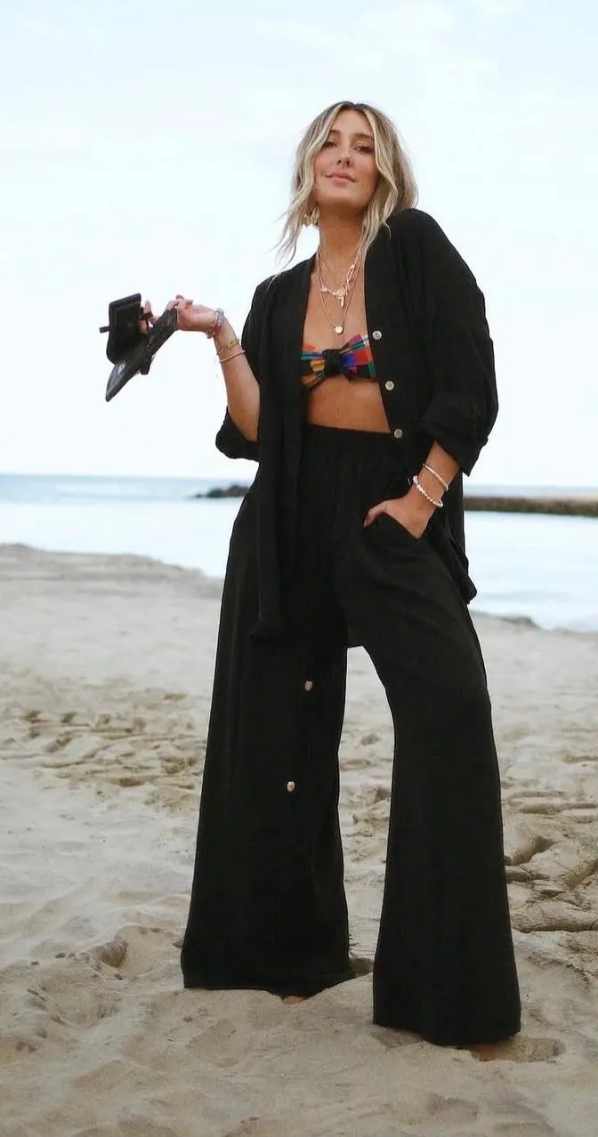 How Do You Wear That Pants Set Black Size XL