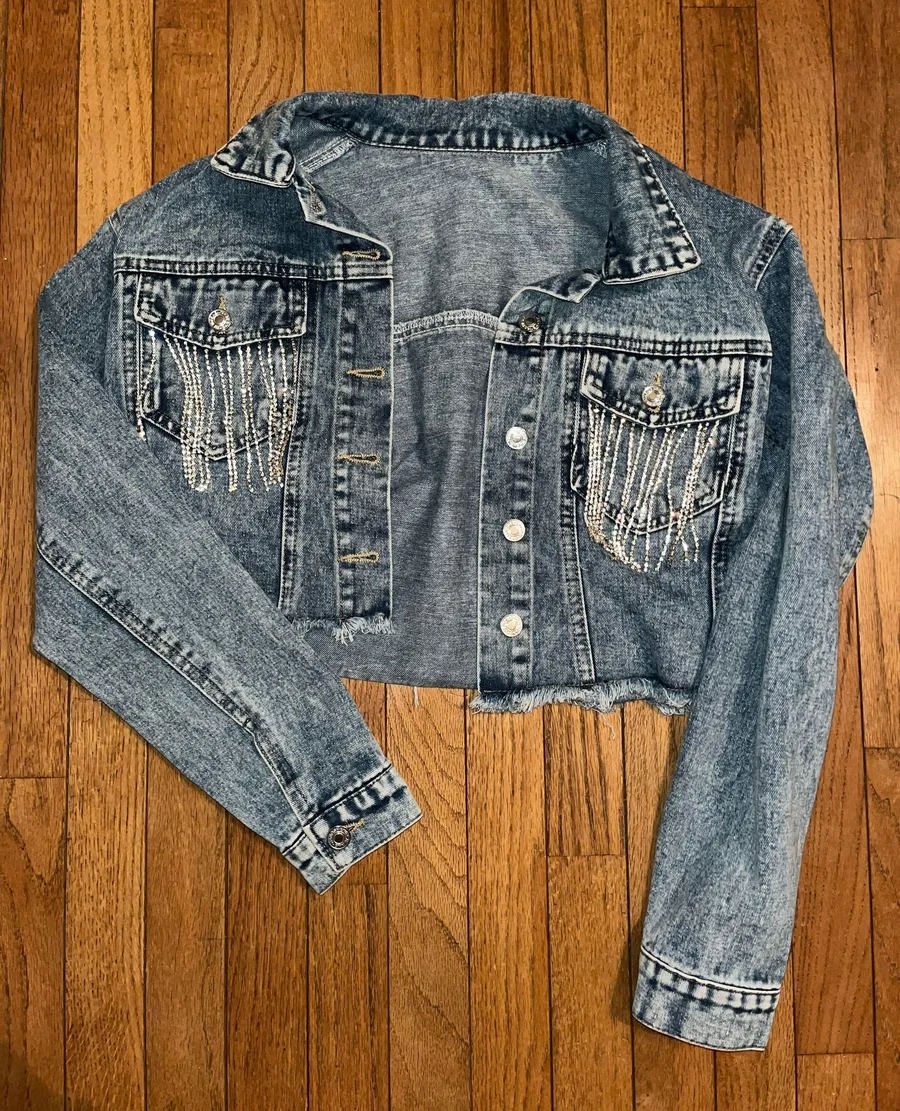 Cropped Jean Jacket