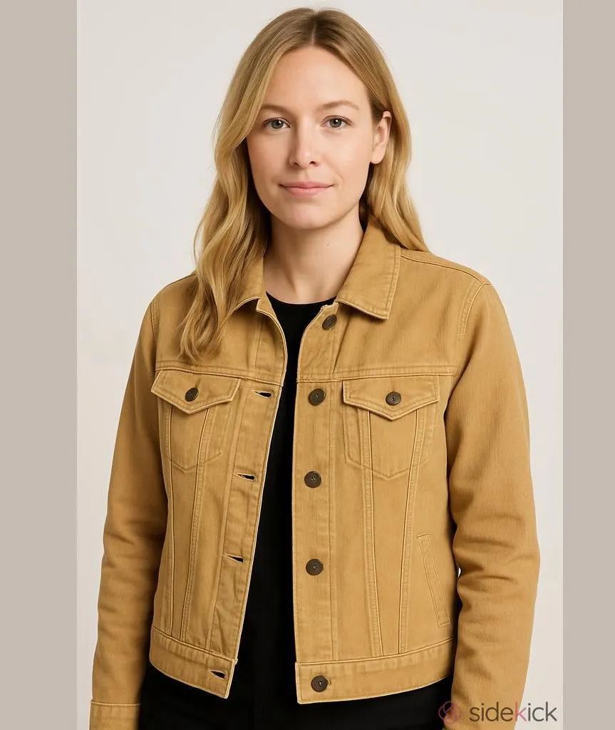 Abercrombie & Fitch Tan Corduroy Jacket Size Large