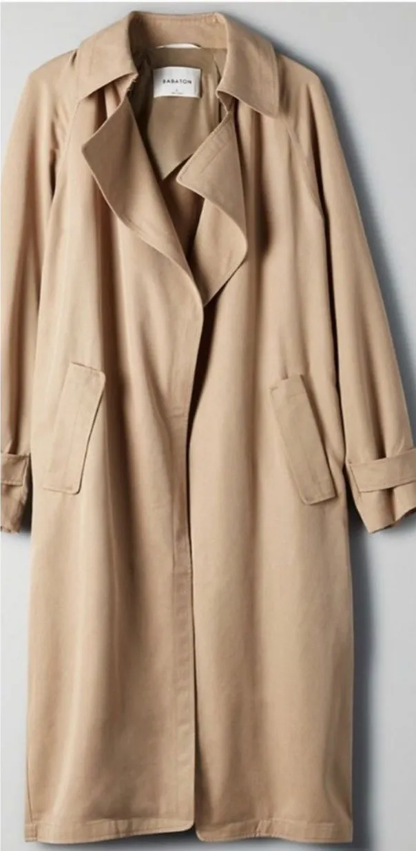 Babaton Lawson Trench Coat size S