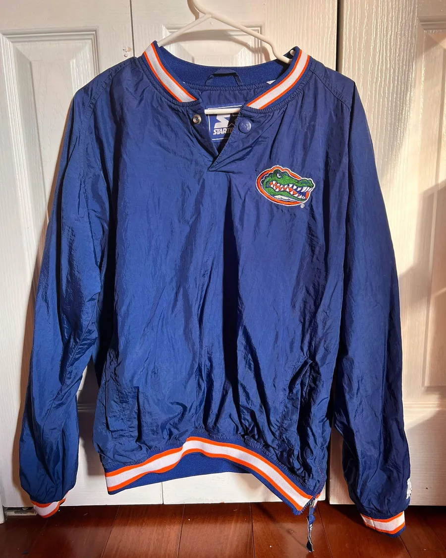 Vintage 90’s UF GATORS Windbreaker