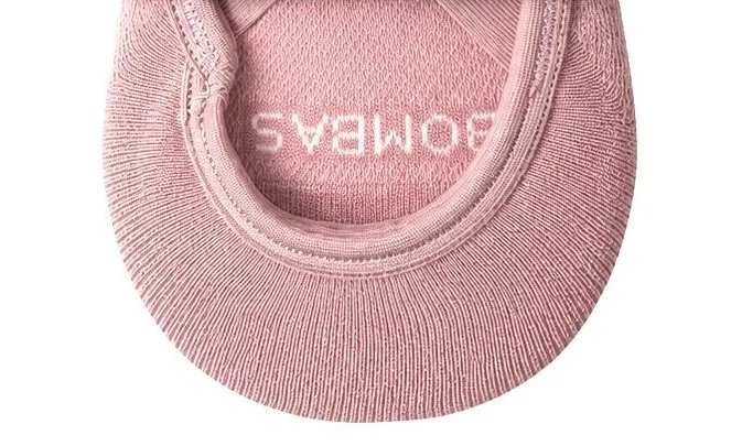 Bombas Studio Gripper Ballet No Show Socks Pink Medium NWT Pilates Barre