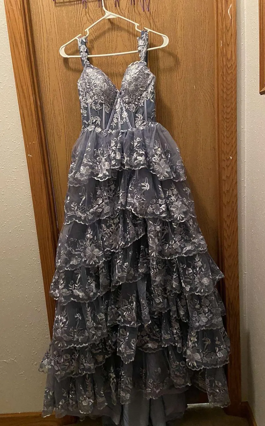 Prom Dress Blue Size 0
