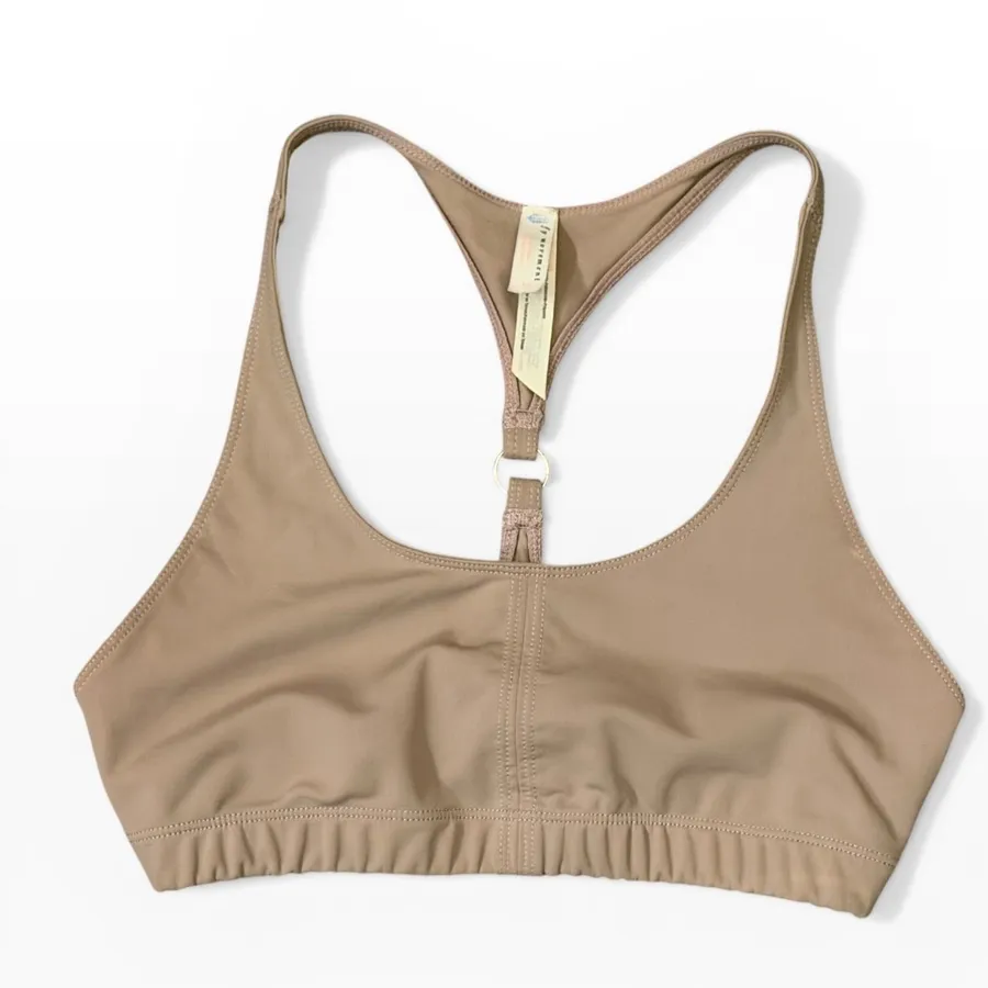 FP Movement Free People Mauve Racerback O-Ring Sports Bra Small Gym Yoga Casual