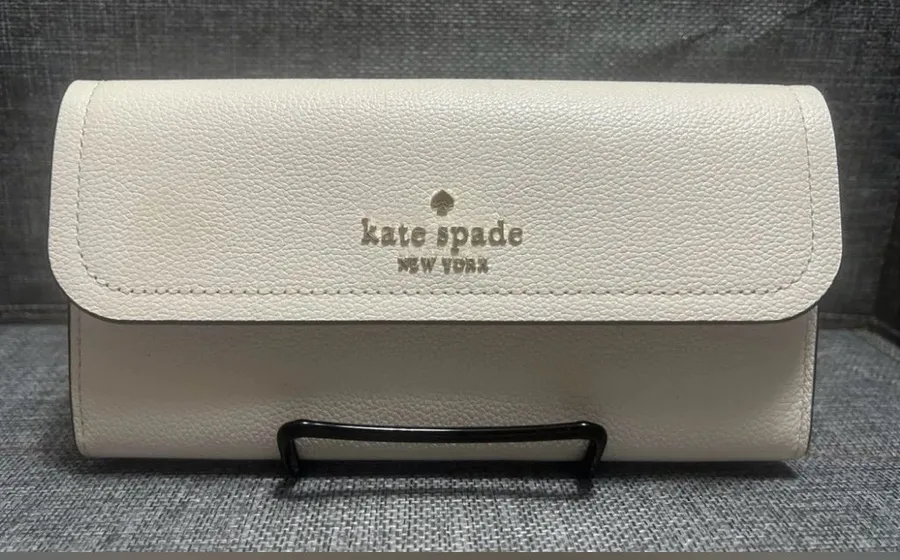 kate spade White Leather Women's Wallet