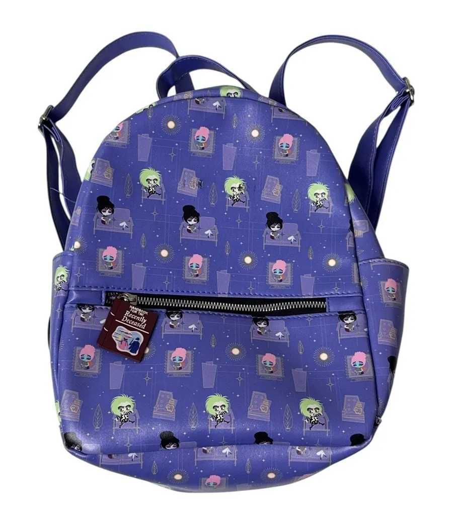 BEETLEJUICE Mini Backpack Lydia Miss Argentina Neitherworld Waiting Room Bag