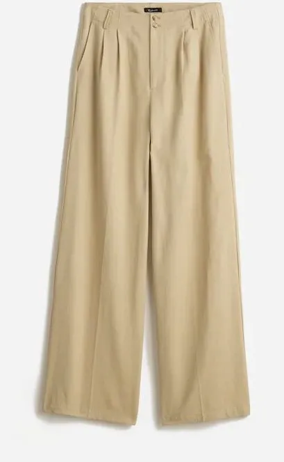 Madewell High Rise The Harlow Super Wide trouser pant size 8