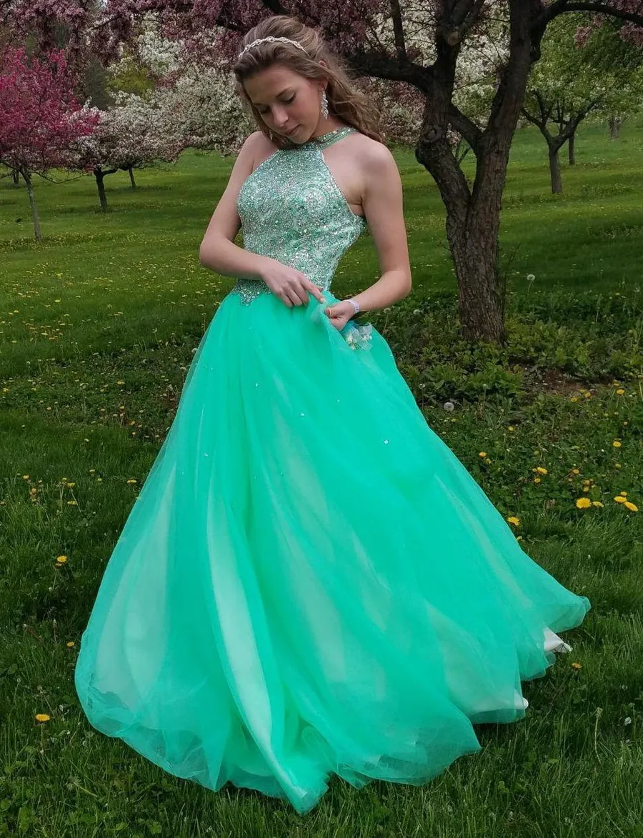 Green Prom Dress Size 0