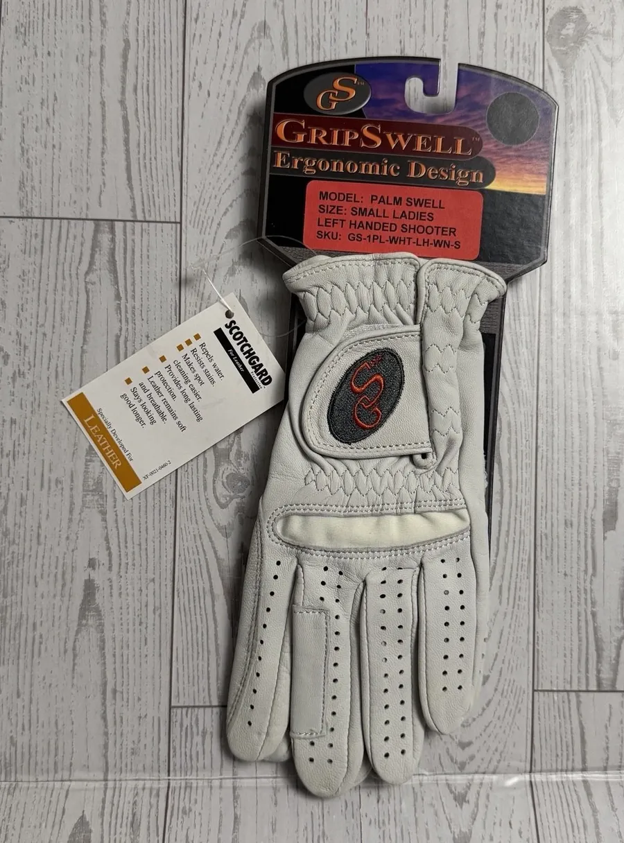 Gripswell Gloves Palm Swell Small Ladies Left Handed Shooter GS