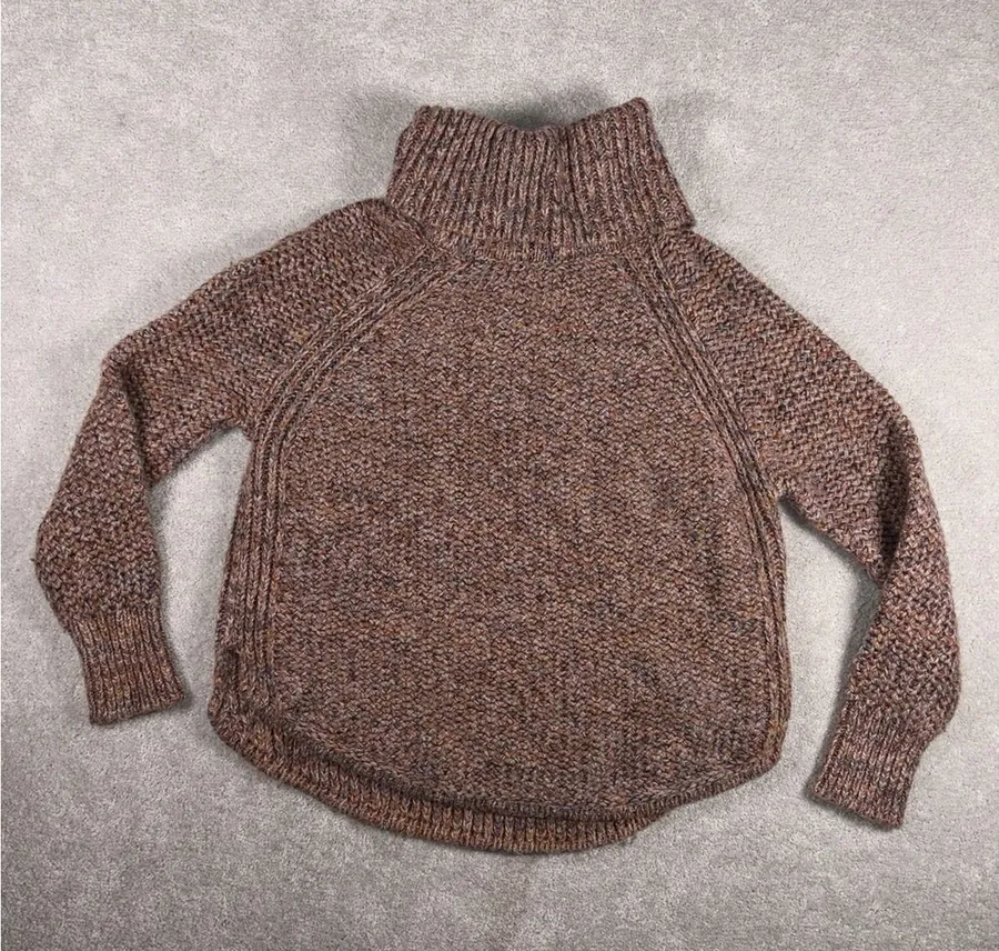 prAna Callisto Sweater in a multicolor marl knit Medium Fits Medium