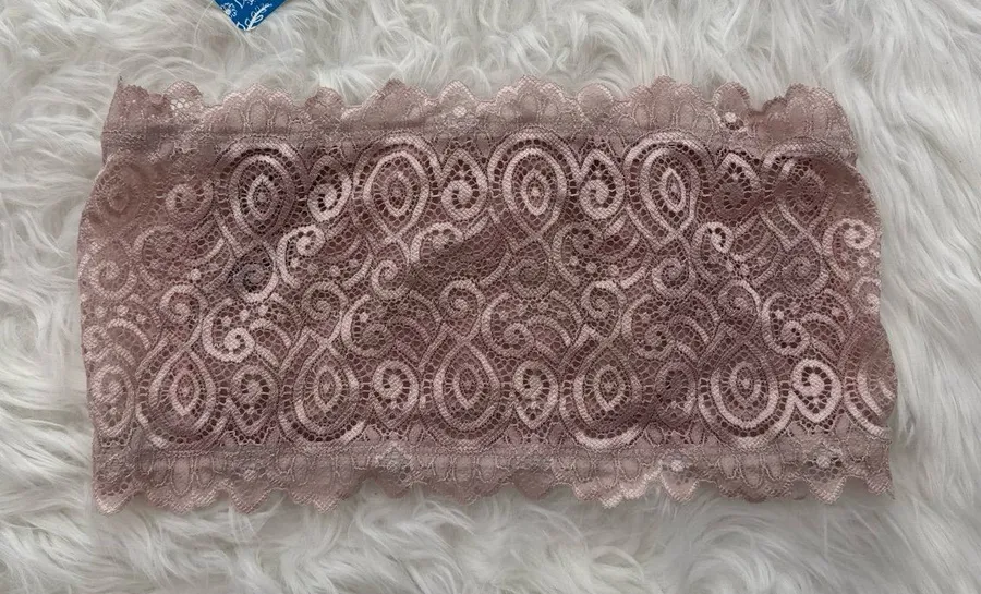 Free People Intimately Lace Bandeau Ballet Size M/L