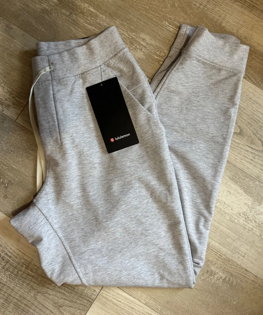 lululemon City Sweat Jogger Sweatpants Gray S NWT