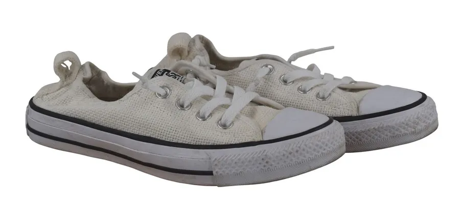 Converse Chuck Taylor All Star Shoreline Women 8 White Good Slip On 547239C