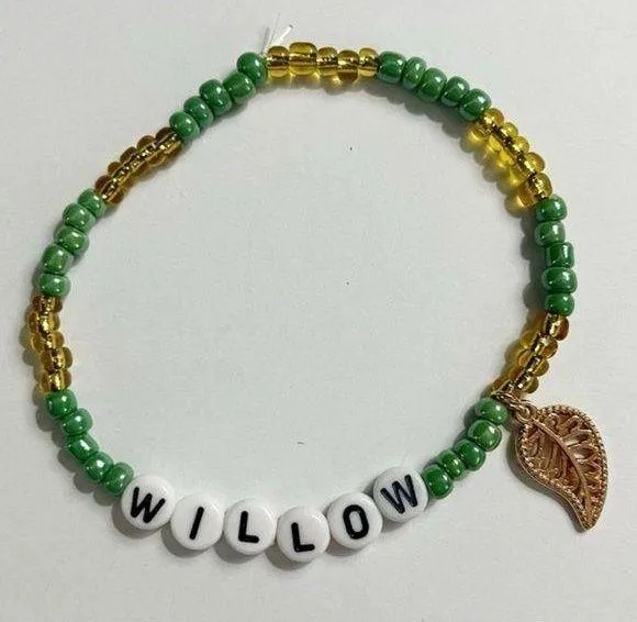 Taylor Swift Eras Tour Friendship Bracelet Willow Evermore with Charm