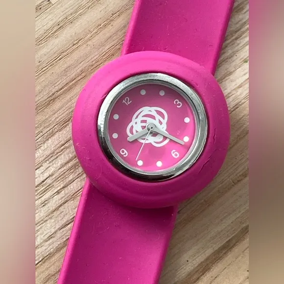 Fashion Watch Smiggle Brand Slap Wrist Watch Pink