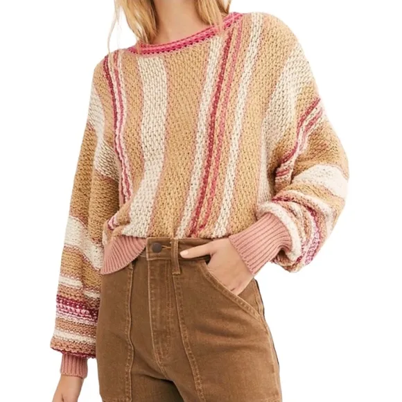 Free People Show Me Love slouch sweater