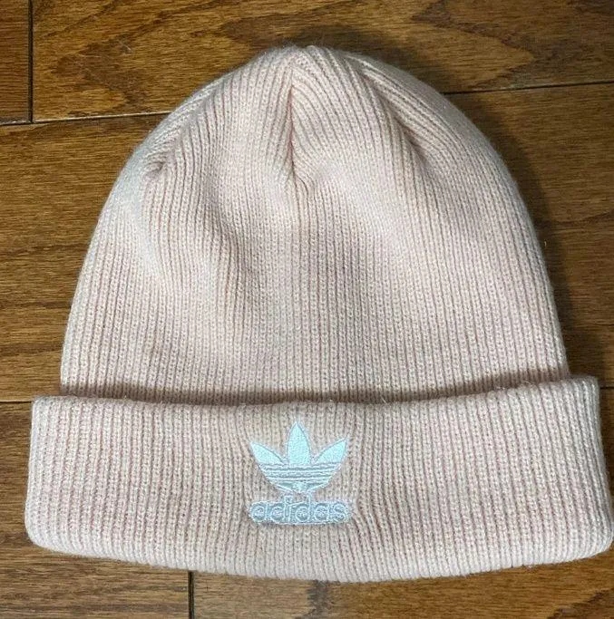 ORIGINALS Soft pink Adicolor Cuff ribbed Beanie - one size
