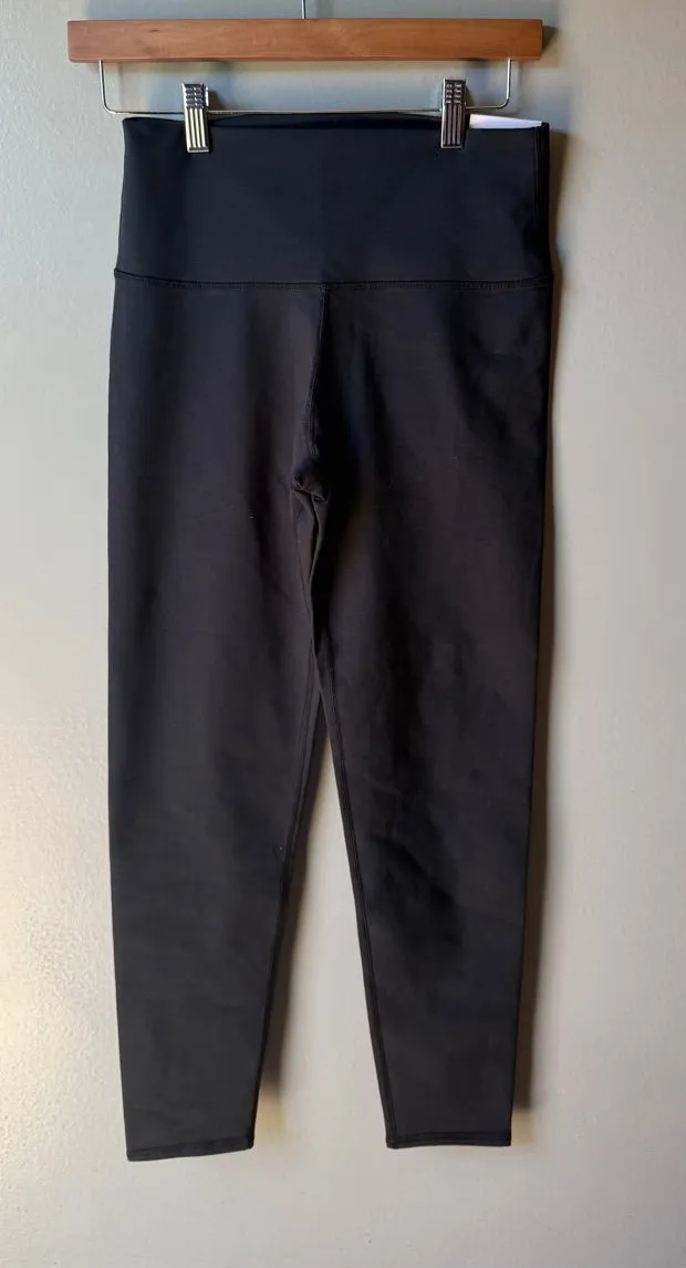 NWT Aerie High Rise 7/8 Leggings Black Medium Long