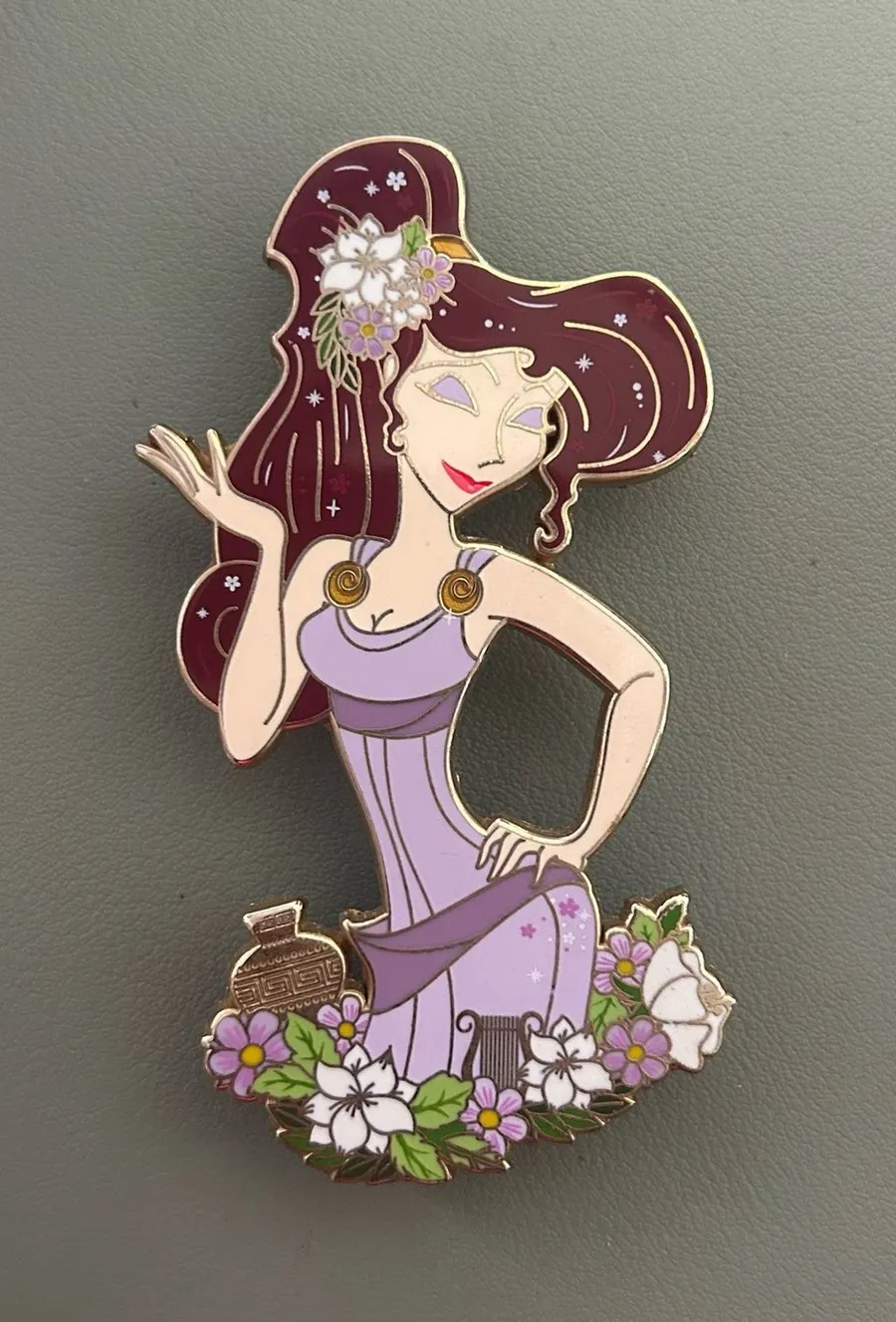 Fantasy pin Purple