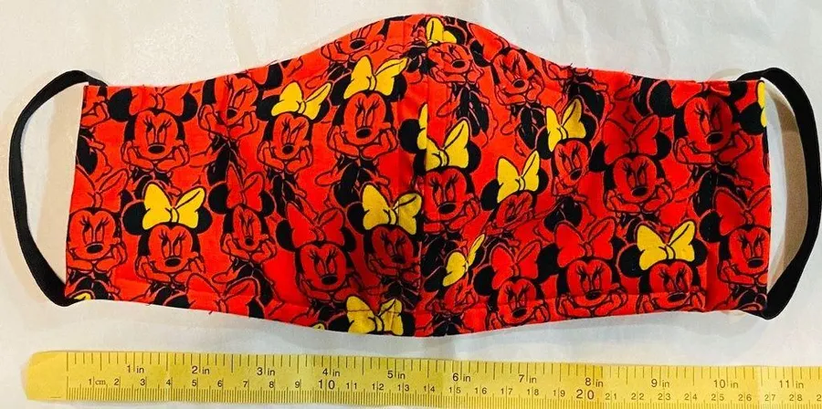 😷 Handmade Minnie Mouse Face Mask