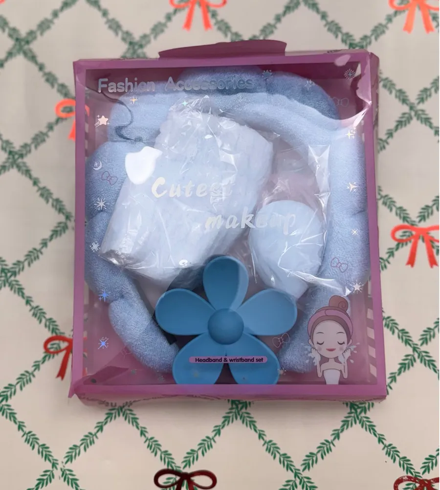 Beauty / Makeup Accessories Set (Blue) Blue