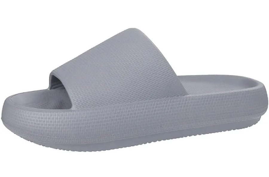 Grey Cloud Insole Slip On Slide
