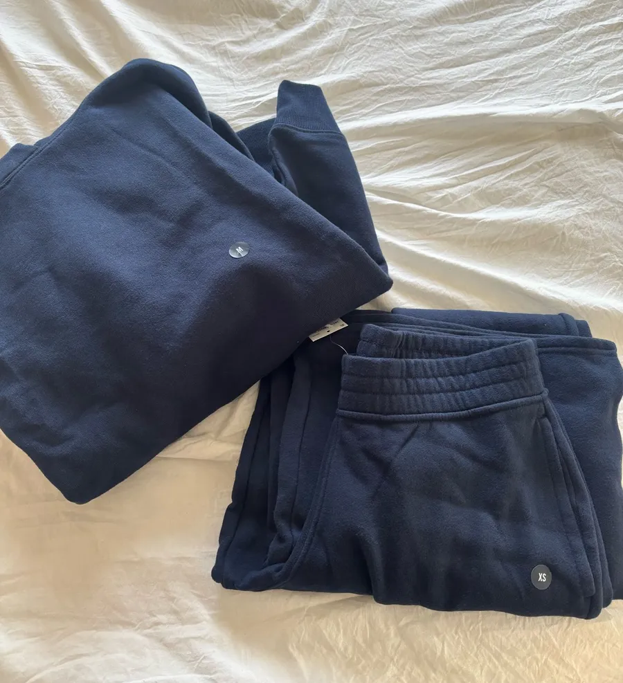 Hollister Navy Blue Sweat Set