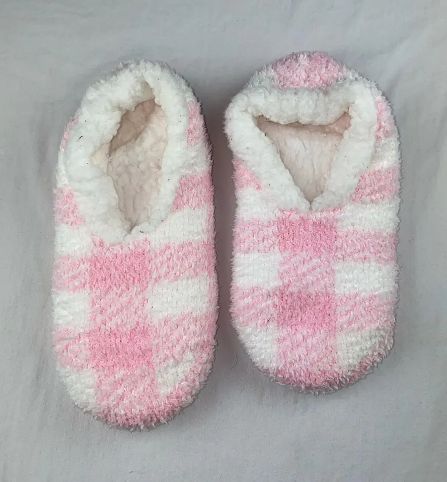 Fuzzy slippers Pink