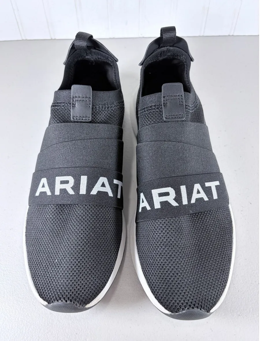 Ariat Revive Black Mesh Slip On Sneakers Womens 9.5B 10035853