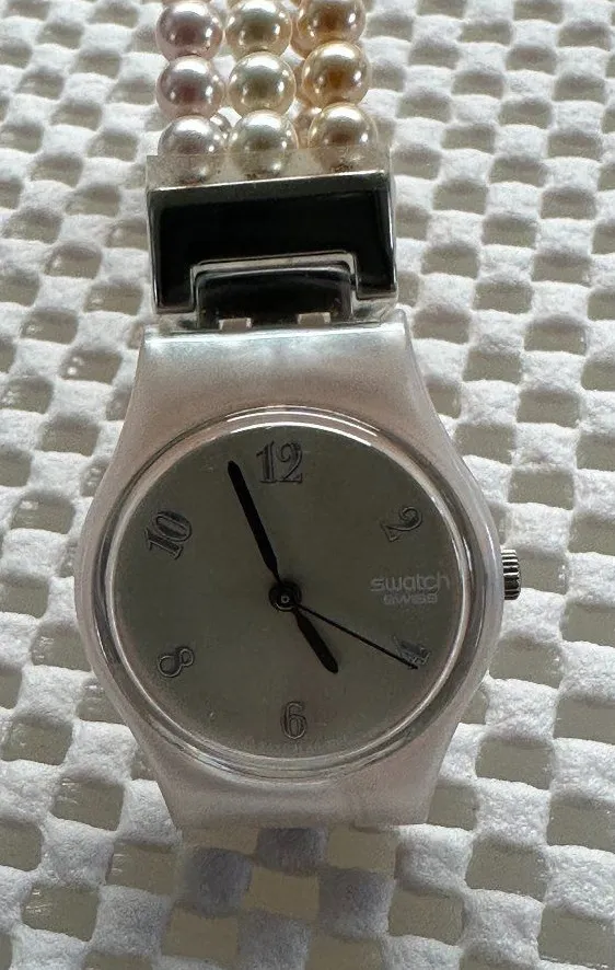 Swatch Watch Pearl Tension LP123 Vintage 2004