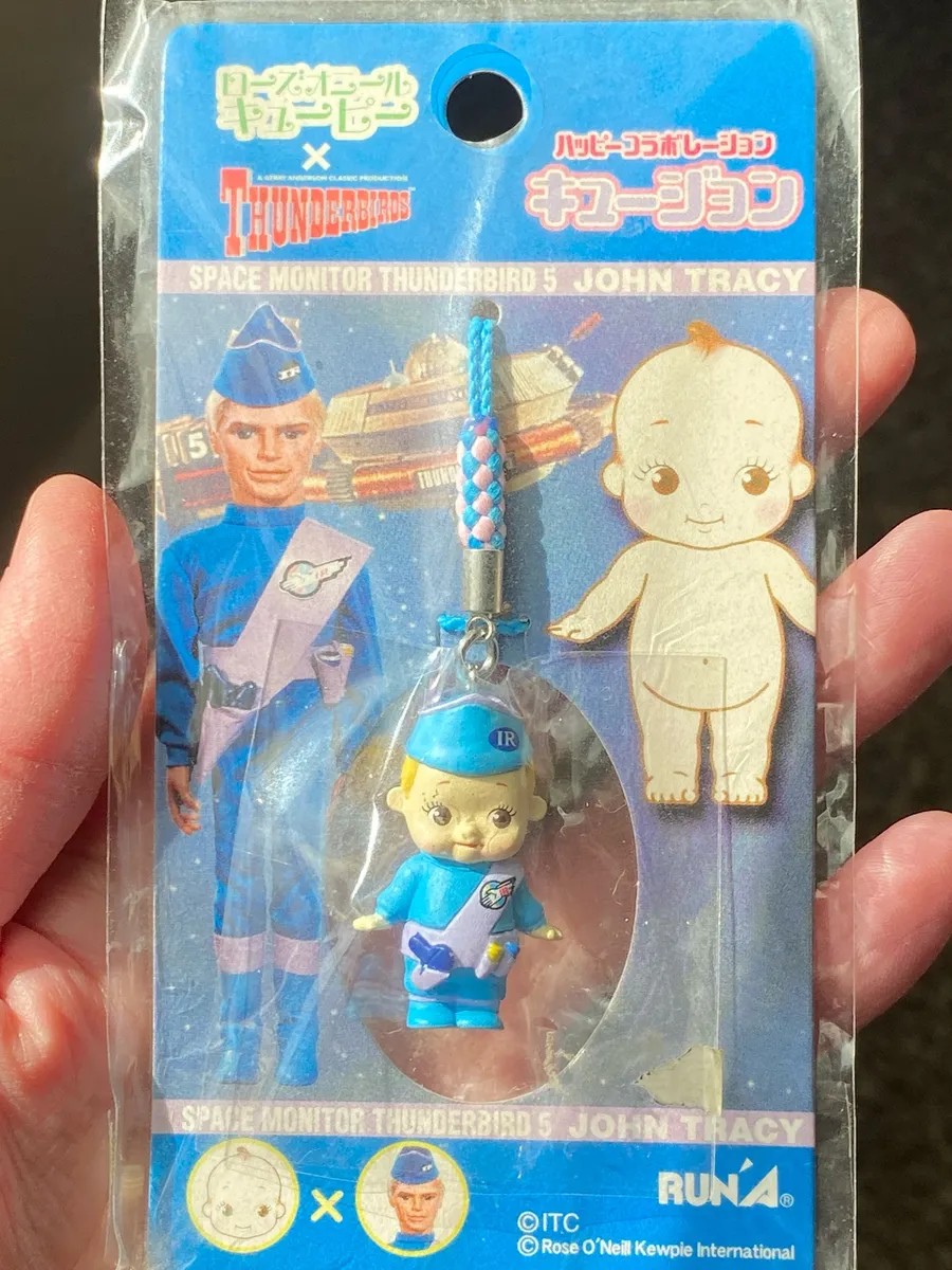 Kewpie x Thunderbirds collaboration Exclusive phone charm/bag charm💕 Blue