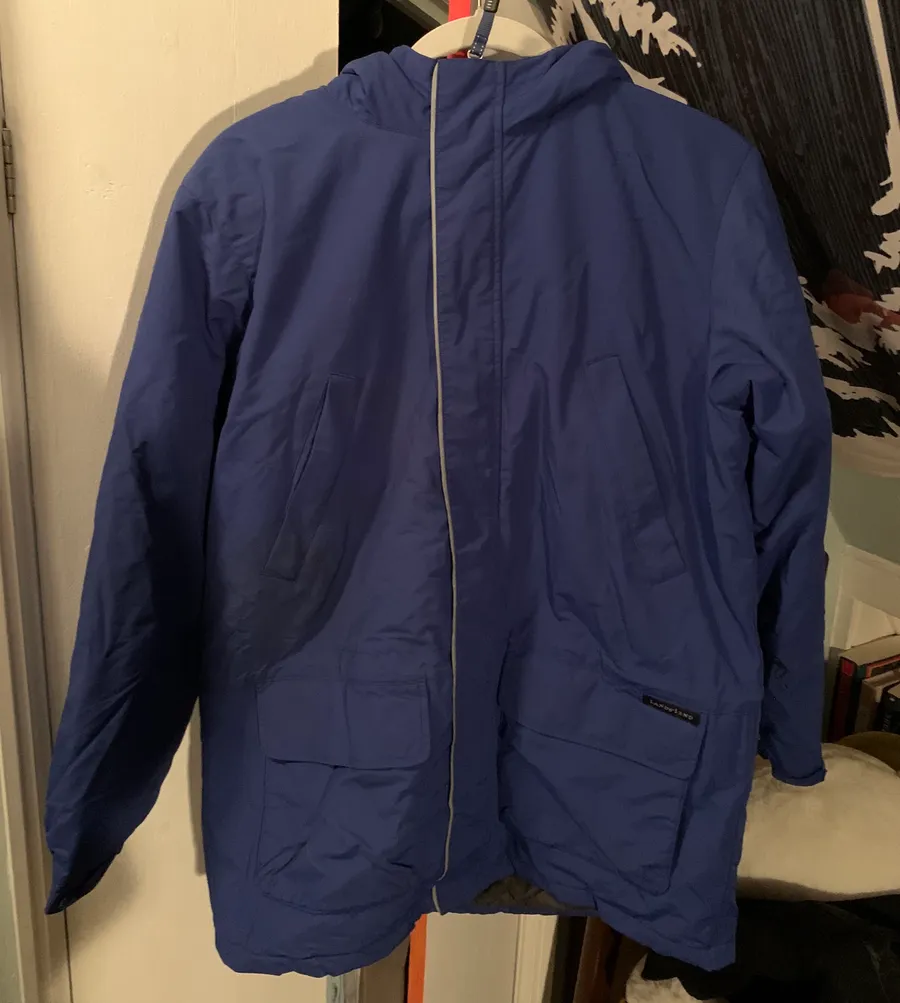 Lands End Vintage Blue Winter / Ski Coat