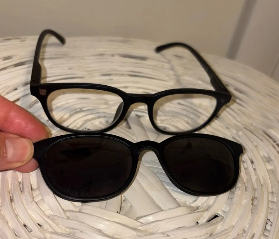Parade Street Reading Glasses W Sunglasses Clip On