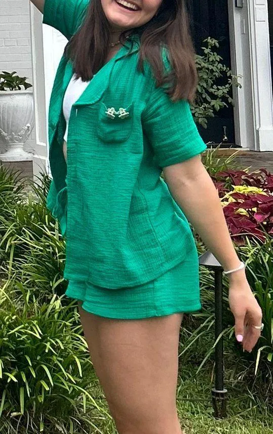 Green Comfy Pj Set