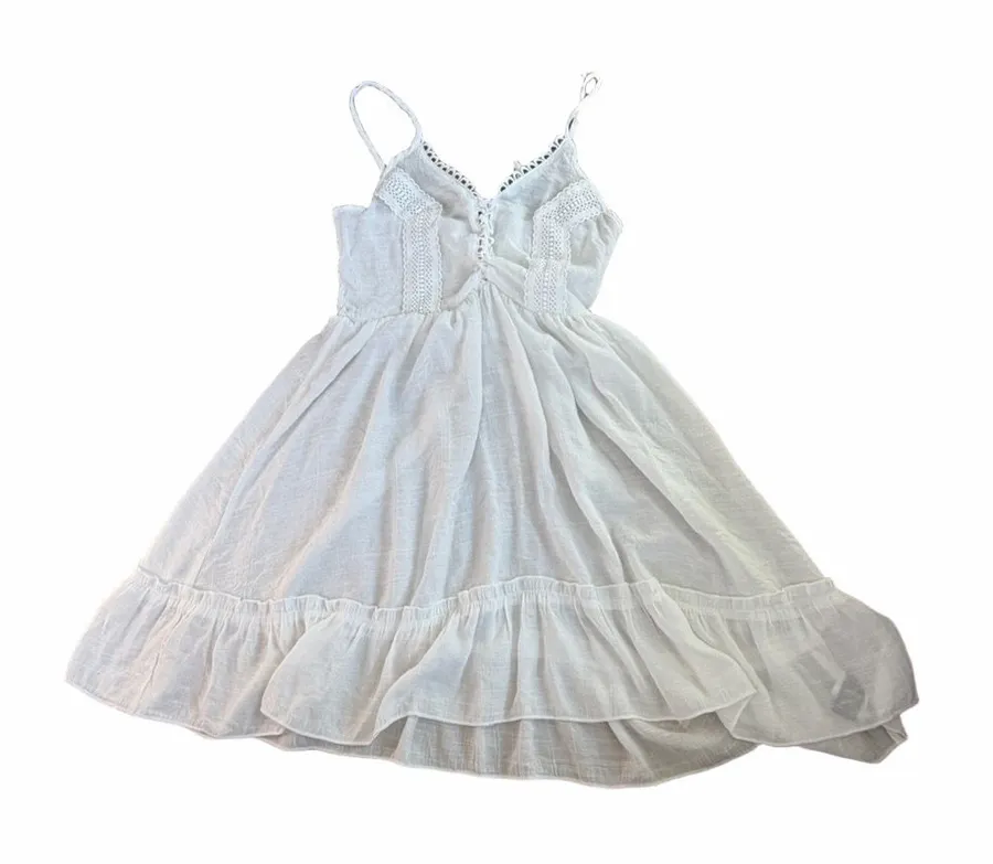 Sheer Women’s White Dress Size undefined