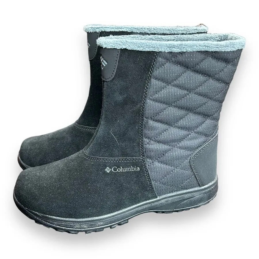 Columbia Womens Ice Maiden Slip II Snow Boot Black Size 8 M