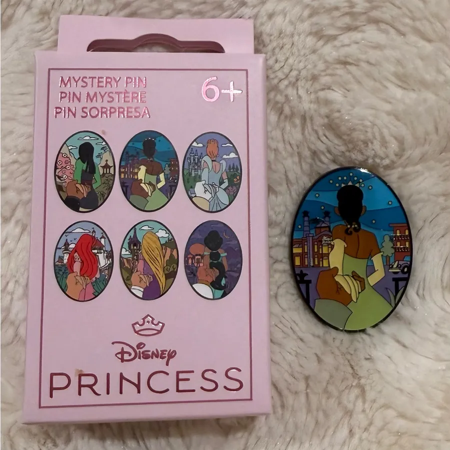 Loungefly Disney Princess Hand Holding Blind Assorted Enamel Pin