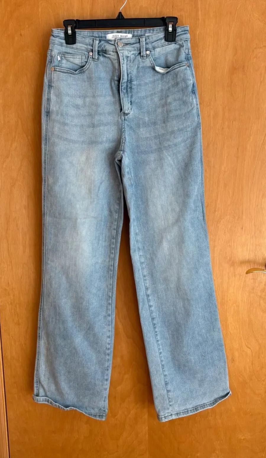 Judy Blue Los Angeles Womens Straight Fit Light Wash Jeans - Size 11/30
