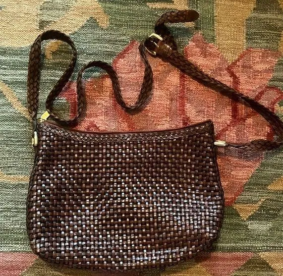 Vintage leather purse