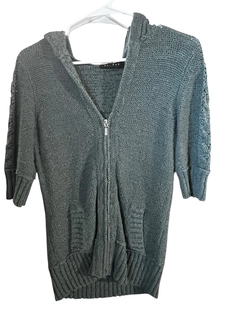 Axcess(used to be Liz Claiborn)Green Knit Zip